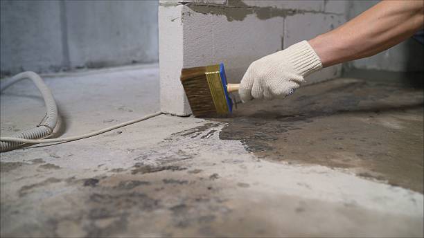 SJ Waterproofing Pros Waterproofing coverage map for West Mansfield, OH and surrounding area